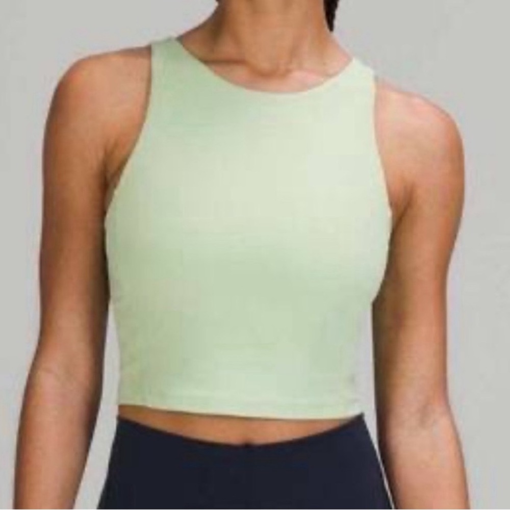 Lululemon Align high neck tank size 2 new with tags (NWT) light green